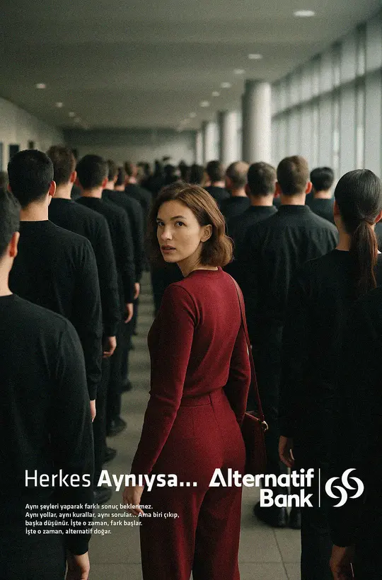 Alternatif Bank campaign artwork 3