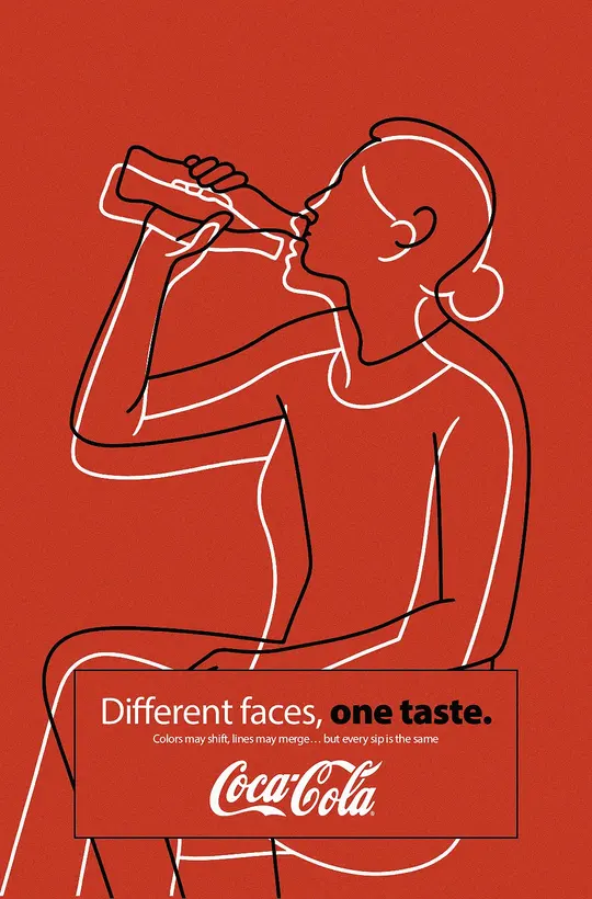 Coca Cola campaign artwork 3