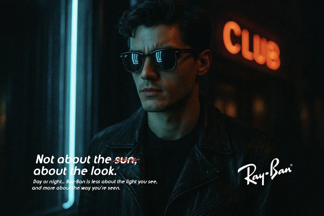 Ray Ban campaign artwork 2